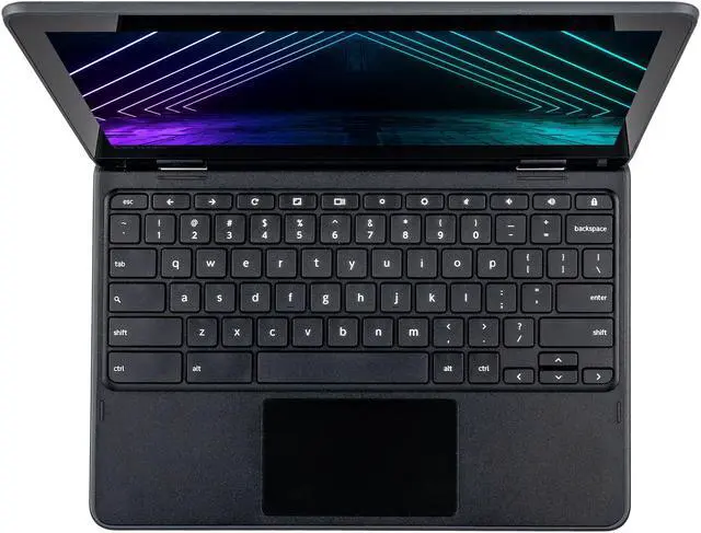 Alt view image 4 of 5 - Lenovo N23 Chromebook 11.6-inch High Definition Display, Intel Dual Core Processor, 4GB Memory, 16GB eMMc, Bluetooth, WiFi, Webcam, HDMI (Grade B)