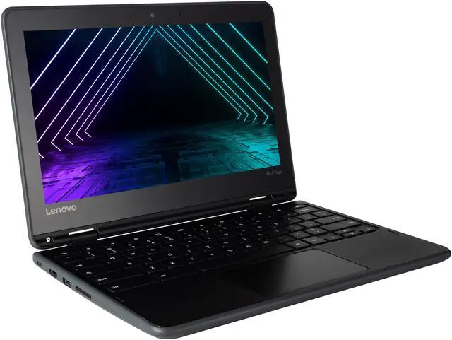 Alt view image 2 of 5 - Lenovo N23 Chromebook 11.6-inch High Definition Display, Intel Dual Core Processor, 4GB Memory, 16GB eMMc, Bluetooth, WiFi, Webcam, HDMI (Grade B)