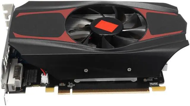 Alt view image 2 of 6 - HD7670 2GB IndependeGraphics Card 128bit Independent HDMI-compatibleGraphics Card Video Card Desktop Office Home PC Accessories