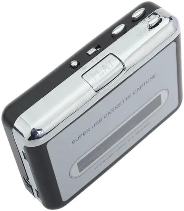 Alt view image 5 of 6 - Classic USB Cassette Player Cassette to MP3 Converter Capture Audio Music Player Cassette Recorders Convert music