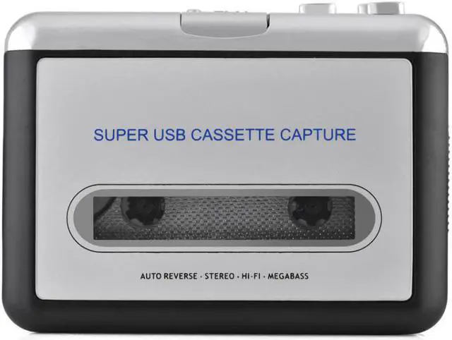 Alt view image 3 of 5 - New USB cassette capture Player,Tape to PC, Super Portable USB Cassette-to-MP3 Converter Capture