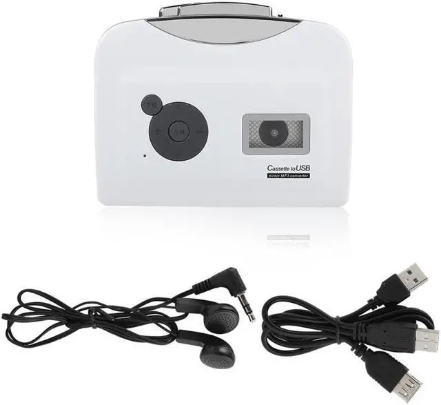 Alt view image 6 of 6 - Portable Cassette Tape to MP3 Converter for Windows XP / Vista / 7 Plug and play USB Flash Drive Capture Audio Music Player