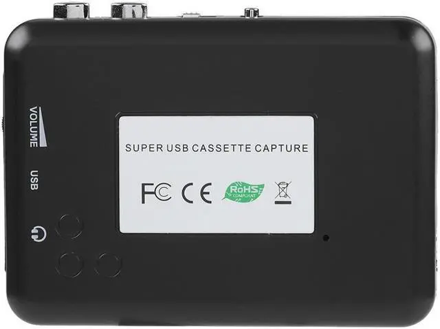 Alt view image 2 of 4 - USB Cassette Tape Converter Super Cassette to MP3 Audio capture Music Player Tape to PC Portable Cassette-to-MP3 Converter