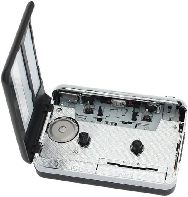 Alt view image 6 of 6 - Classic USB Cassette Player Cassette to MP3 Converter Capture Audio Music Player Cassette Recorders Convert music
