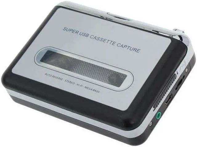 Alt view image 4 of 6 - Classic USB Cassette Player Cassette to MP3 Converter Capture Audio Music Player Cassette Recorders Convert music