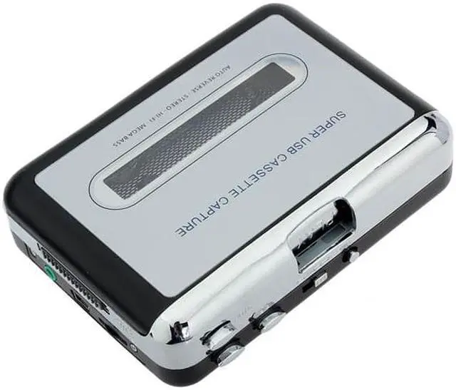 Alt view image 3 of 6 - Classic USB Cassette Player Cassette to MP3 Converter Capture Audio Music Player Cassette Recorders Convert music