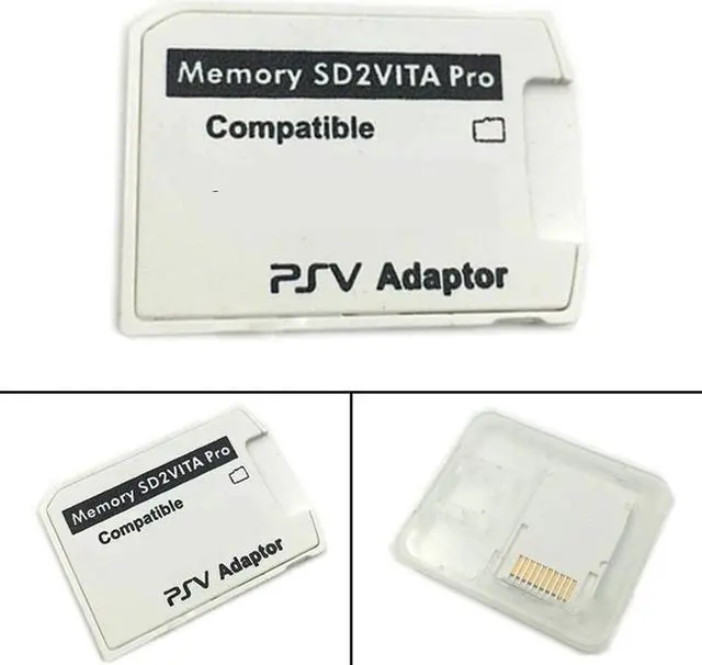 Main image of V5.0 SD2VITA PSVSD Pro Adapter For PS Vita Henkaku 3.60 Micro SD Memory Card SD2VITA PSVSD Pro Adapter  For Game