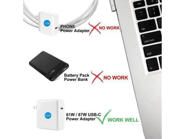 Alt view image 6 of 7 - USB C Type C to Magsafe 2 T-Tip Power Adapter PD Charger Cable for Apple Macbook Air A1465 A1466 11-inch 13-inch Apple Macbook Air 2012 New Model A1435 A1465 A1436 A1466