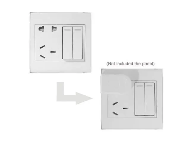Alt view image 5 of 7 - NEMA 1-15P USA Outlet Saver Power Extension Adapter 2-prong 2 Outlets 90 Degree Left Right Angled PW-014-RI