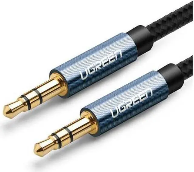 Main image of Ugreen AV112 Gold Plated 3.5mm Male to Male Audio AUX Cable for Phone Speaker