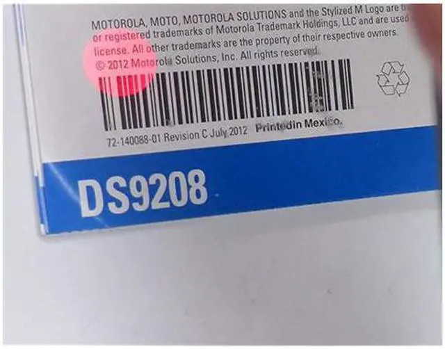 Alt view image 6 of 6 - DS9208 Handheld 2D Barcode Scanner with USB Cable