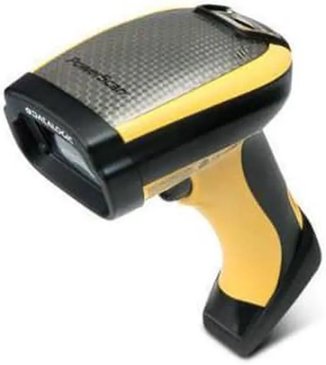 Main image of Datalogic PowerScan PM9500 Handheld Cordless Industrial Barcode Scanner, 910 MHz, Direct Part Marking Evo, Removable Battery - PM9500-DPM910RB