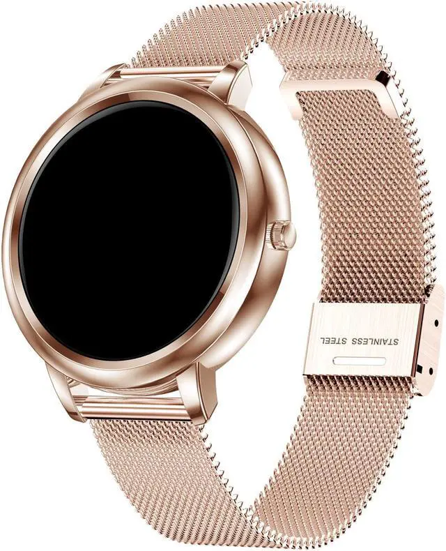 Main image of Women Smart Watch Fitness Tracker Bluetooth Bracelet Smart Sports Band Heart Rate Blood Pressure Sleeping Monitor Wristband Touch Screen IP67 Waterproof Information Reminder