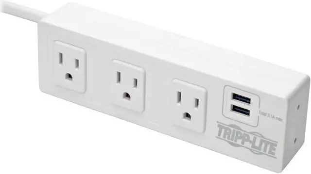 Alt view image 11 of 20 - 3-Outlet Surge Protector 2 por