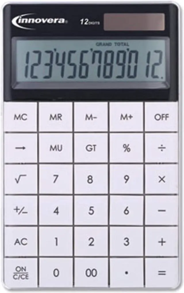 Alt view image 4 of 19 - 15973 Large Button Calculator, 12-Digit, LCD 15973