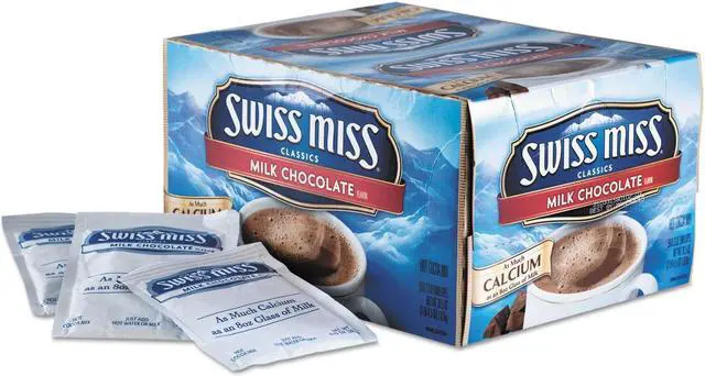 Alt view image 6 of 9 - Hot Cocoa Mix, Regular, 0.73 oz. Packets,50 Packets/Box