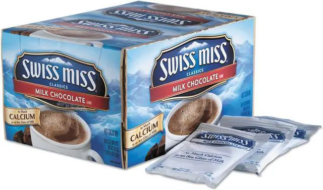 Alt view image 8 of 9 - Hot Cocoa Mix, Regular, 0.73 oz. Packets,50 Packets/Box