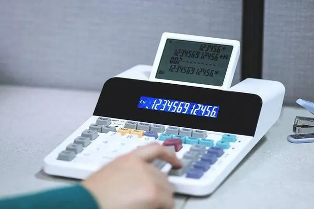 Alt view image 6 of 11 - Sharp EL-1901 Paperless Printing Calculator with Check and Correct 12-Digit LCD