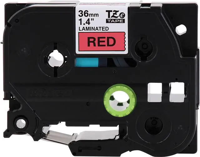 Alt view image 6 of 17 - Brother TZE451 24 mm (0.94") Black on Red tape for P-Touch 8 m (26.20 ft.)