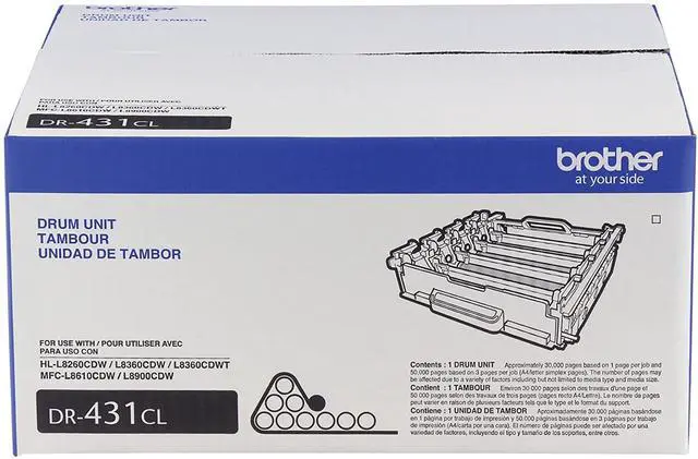Alt view image 8 of 20 - Brother DR431CL 30000 Page-Yield Black