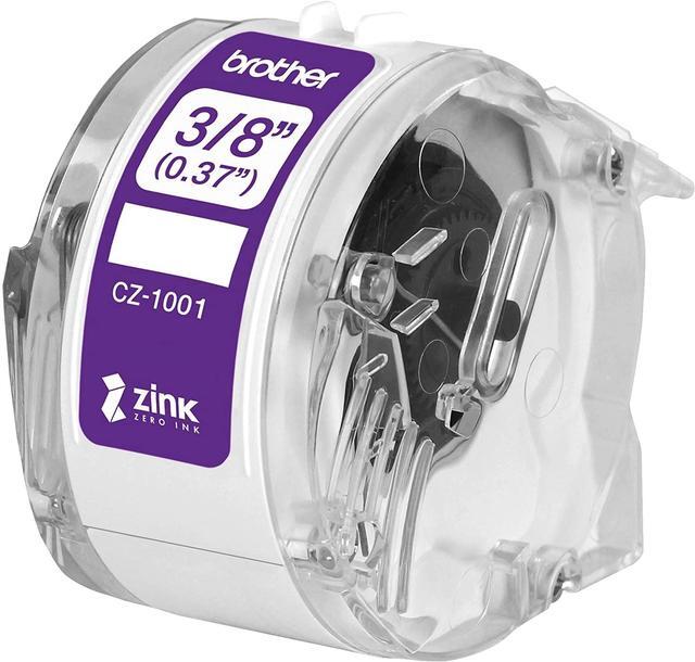 Alt view image 11 of 19 - Brother Genuine CZ-1001 3/8" (0.37") 9mm wide x 16.4 ft. (5 m) long label roll featuring ZINK® Zero Ink technology - 3/8" Width x 16 13/32 ft Length - Zero Ink (ZINK)