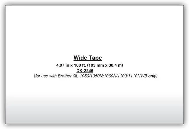 Alt view image 6 of 11 - CONTINUOUS LENGTH WHITE PAPER TAPE (103MM X 30.4M)