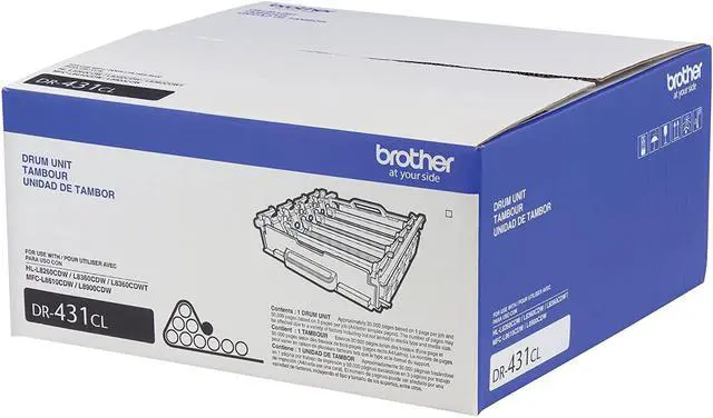 Alt view image 9 of 20 - Brother DR431CL 30000 Page-Yield Black