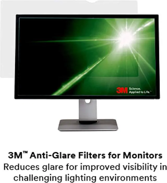 Alt view image 18 of 20 - 3M Anti-glare Filter f/24" Wide-screens 16:10 Clear AG240W1B