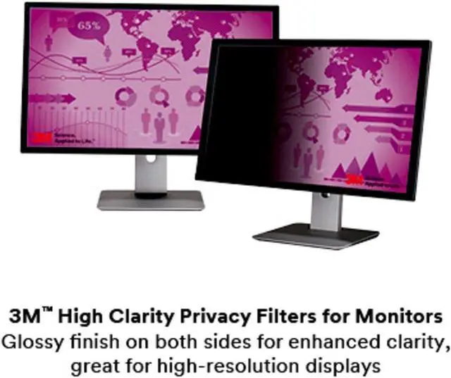 Alt view image 14 of 20 - 3M™ Filters,Hcpflcdm23.0"16:9 HC230W9B