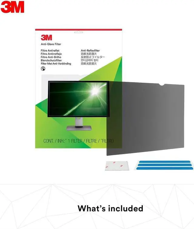 Alt view image 16 of 20 - 3M™ Filter,Anti-Glare,23.6" AG236W9B