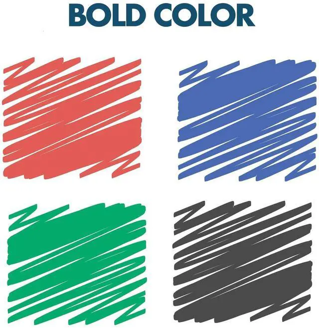 Alt view image 14 of 20 - Quartet Marker,Dry Erase,4/Pk,Ast 79552
