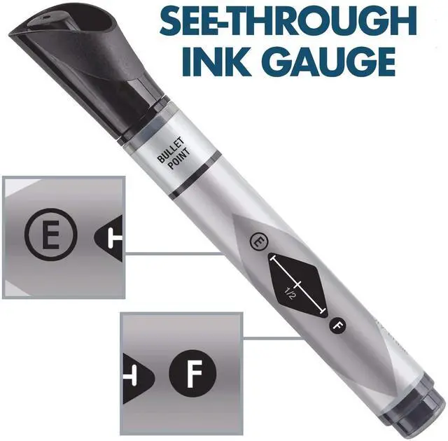 Alt view image 18 of 20 - Quartet Marker,Dry Erase,4/Pk,Ast 79552