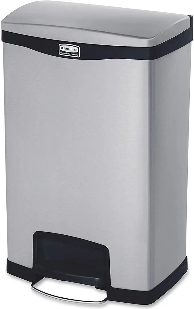 Alt view image 7 of 15 - Rubbermaid Commercial Slim Jim Waste Container 1901992