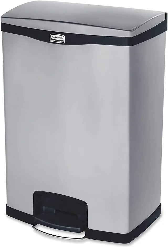 Alt view image 7 of 14 - Rubbermaid Commercial Slim Jim Waste Container 1901999