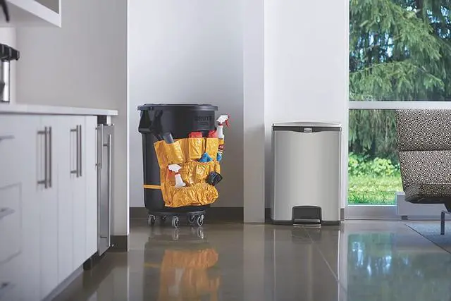 Alt view image 12 of 14 - Rubbermaid Commercial Slim Jim Waste Container 1901999