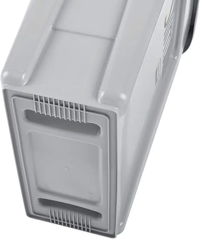Alt view image 6 of 14 - Slim Jim Under-Counter Container, 23 gal, Polyethylene, Gray