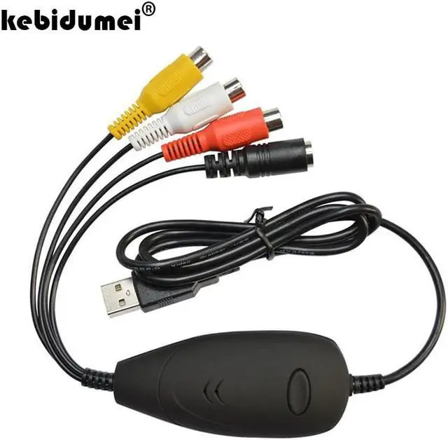 Main image of USB 2.0 Capture Card For EzCap172 VHS Video Recorder DVD For Windows 7 8 10 Audio Video Grabber Capture Convert Analog Video