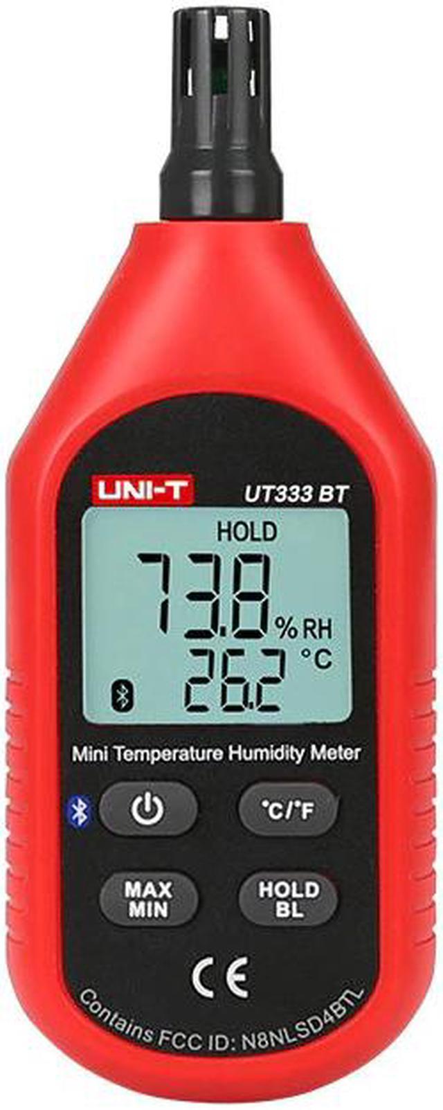 UT333BT Bluetooth iENV Mini Temperature Humidity Meter LCD Mositure Meter  Tester Digital Thermometer Hygrometer 