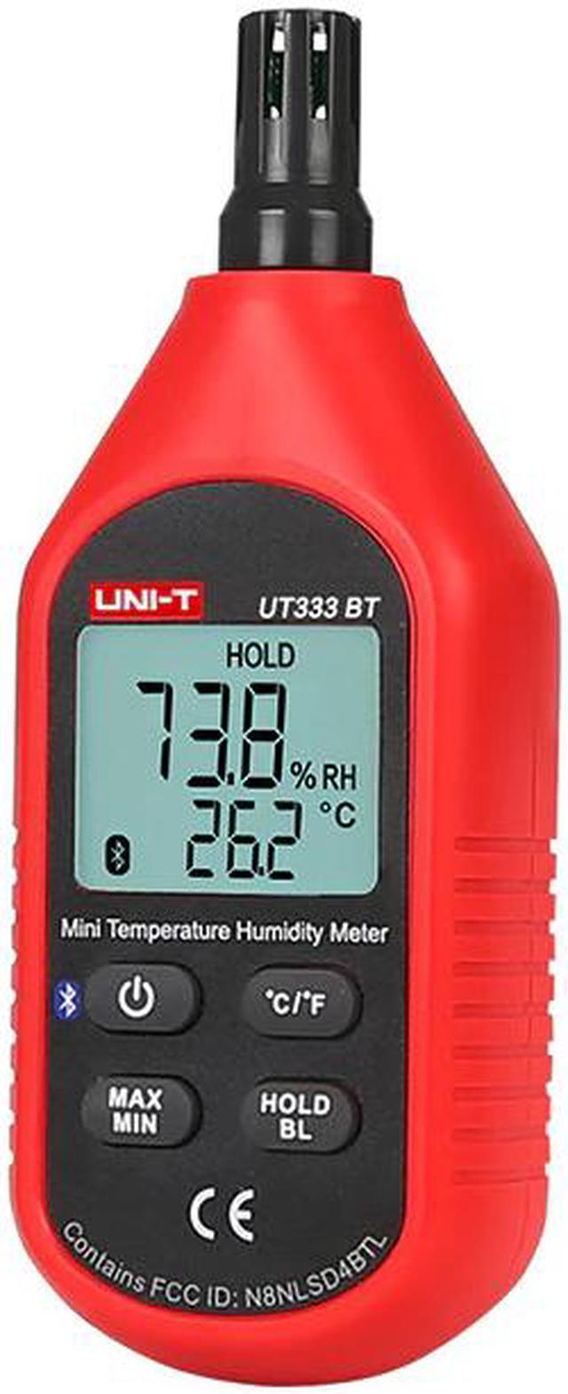 Mini Temperature Humidity Meter, Wall Hanging Temperature Humidity Tester,  with Thin Transparent Dial, Easy to Read Scale, Measure The Temperature and
