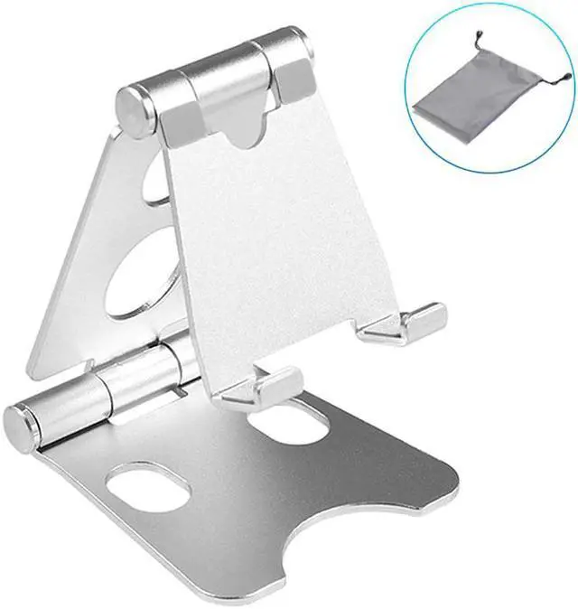 Main image of Tablet Stand Adjustable Folding Phone Desktop Portable Aluminum Alloy Mobile Phone Tablet for 3-9.7 inch mobile phone/tablet