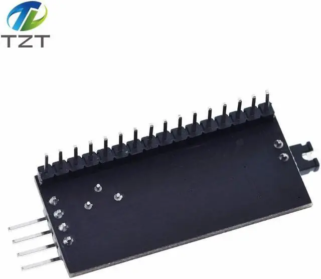 Alt view image 3 of 12 - IIC I2C TWI SPI Serial Interface Board Port For Arduino 1602 2004 LCD LCD1602 Adapter Plate LCD Adapter Converter Module PCF8574