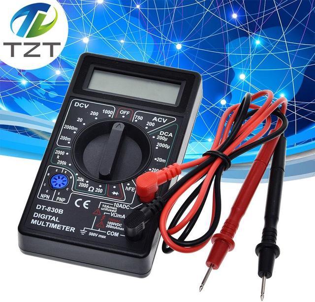 Dt830b Digital Multimeter: 750/1000v Voltmeter Ammeter Ohm Tester