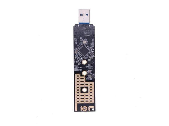 Alt view image 2 of 5 - M.2 NVME to USB Adapter M-Key M.2 NGFF NVME to USB 3.1 Card Reader 10Gbps M.2 USB Adapter for Windows XP 7 8 10, MAC OS