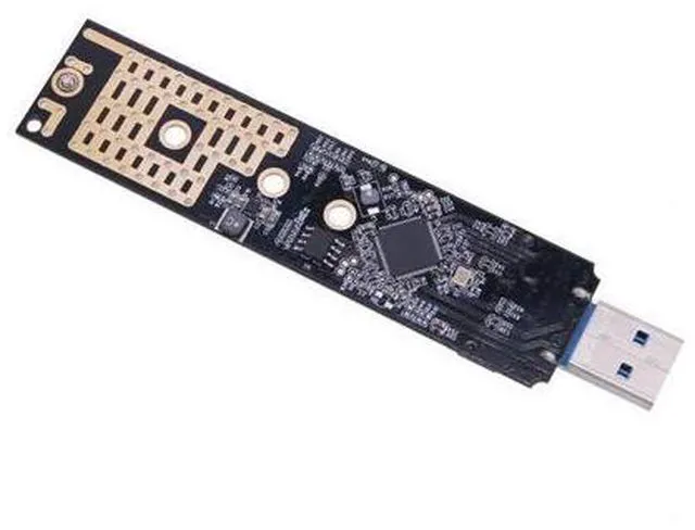 Alt view image 3 of 5 - M.2 NVME to USB Adapter M-Key M.2 NGFF NVME to USB 3.1 Card Reader 10Gbps M.2 USB Adapter for Windows XP 7 8 10, MAC OS