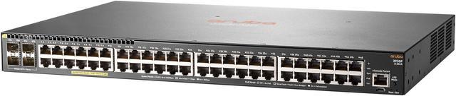 HPE Aruba 2540 48G PoE+ 4SFP+ - switch - 48 ports - managed - rack