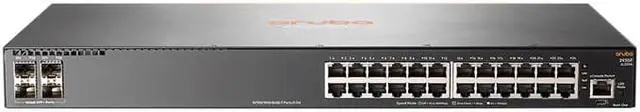 Main image of HPE Aruba 2930F 24G 4SFP - JL259A switch - 24 ports - managed - rack-mountable