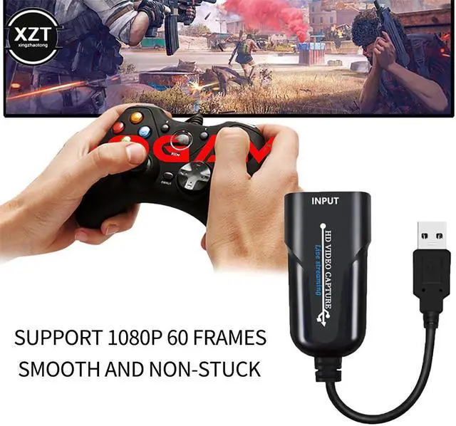 Alt view image 2 of 6 - USB 3.0 HDMI-Compatible Game Video Capture Card 1080P 60fps video streaming Adapter For PS4 Live Broadcasts Video Recording