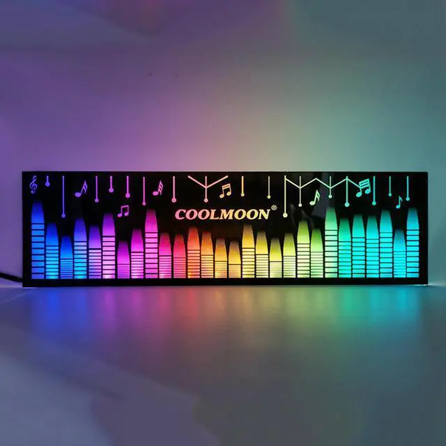 Alt view image 4 of 6 - COOLMOON RGB Light Board 25cm Graphics Card Bracket Support Frame LED Power Light-Emitting Side Panel Chassis CPU Bracket Board