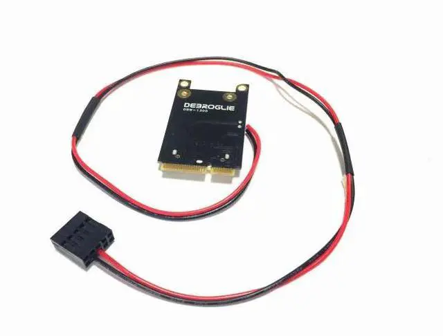 Alt view image 5 of 5 - Dupont 9pin to MINI PCI-E  wireless wifi adapter card with 40cm line wireless card BCM943602CDP BCM94331CSAX to MINIpci-e adapte