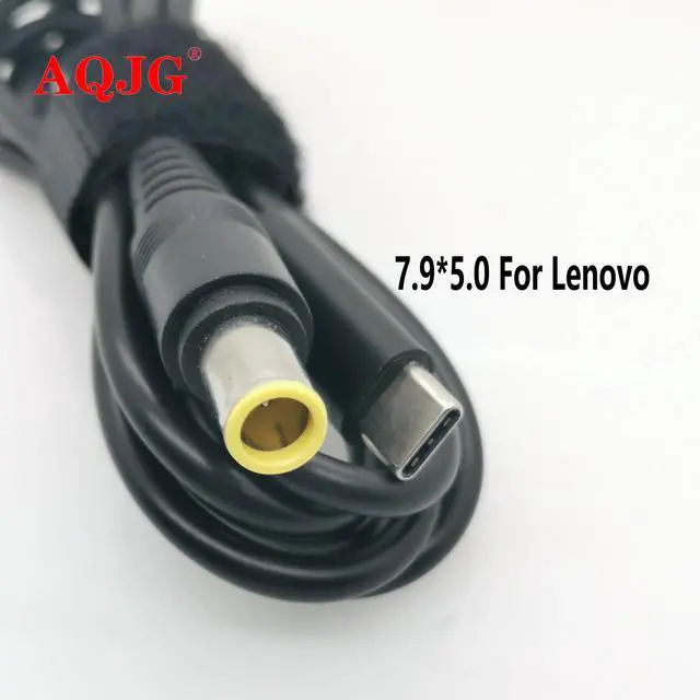 Alt view image 4 of 6 - USB Type C PD Charging Cable Cord Dc Power Adapter Jack Converter to 10 Plugs Male for Lenovo Asus Dell Hp Laptop Charger